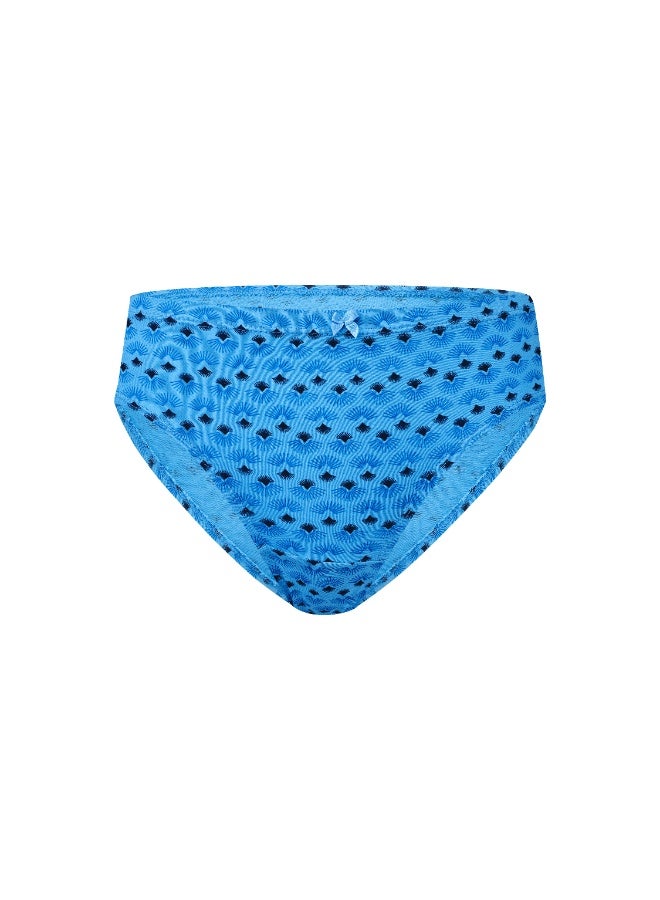 Fashion Academy مجموعة من 3 قطع من سراويل داخلية مطاطية مطبوعة للبنات من أكاديمية الموضة - Image 2