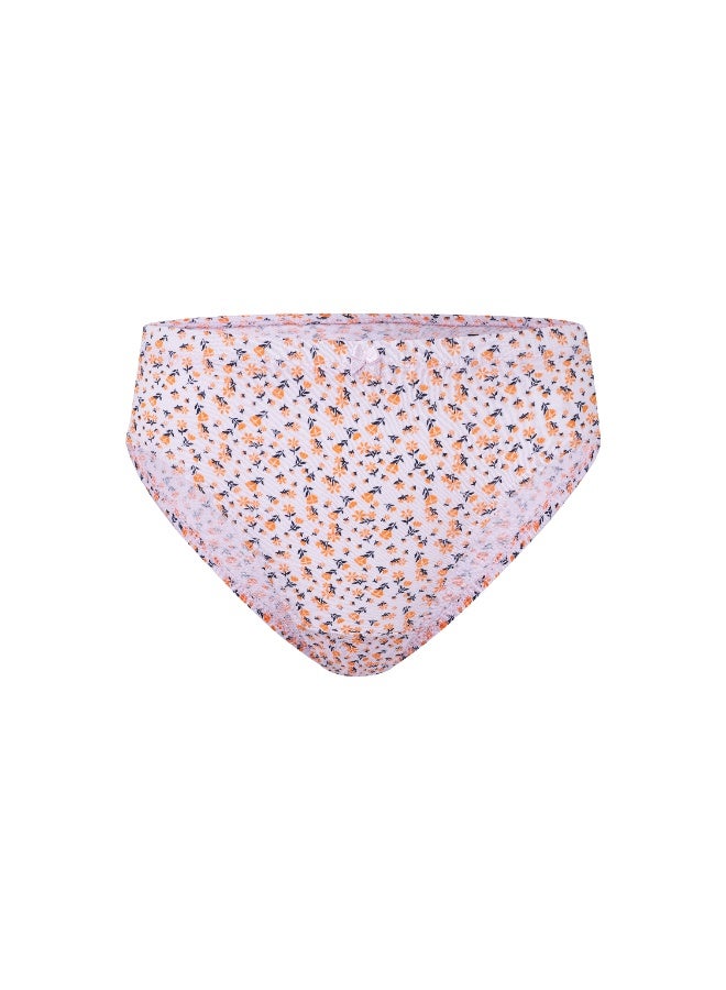 Fashion Academy مجموعة من 3 قطع من سراويل داخلية مطاطية مطبوعة للبنات من أكاديمية الموضة - Image 3