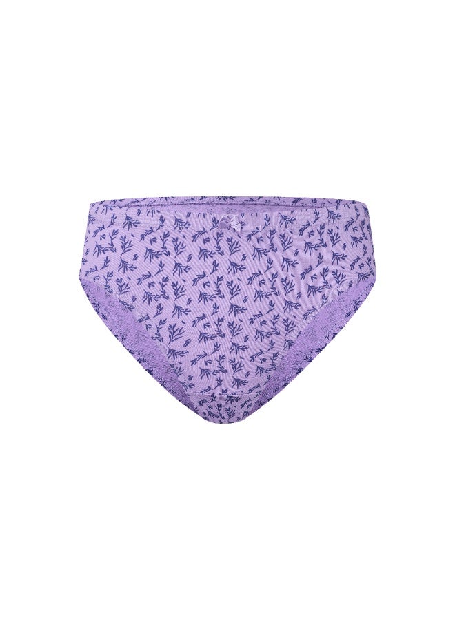 Fashion Academy مجموعة من 3 قطع من سراويل داخلية مطاطية مطبوعة للبنات من أكاديمية الموضة - Image 4