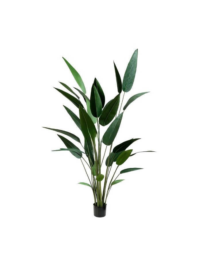 HRT WALL Artificial Strelitzia reginae 210cm - green 
