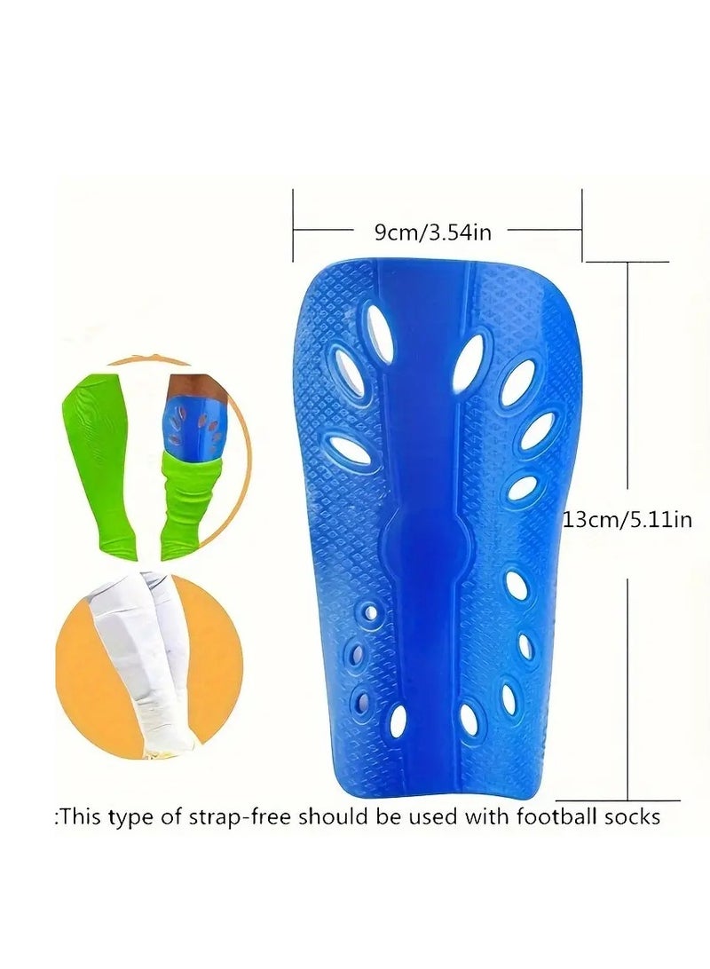 Spall 1 pair Breathable Soccer Shin Guards for Adults - Protective Gear for Football - Plastic Leg Protectors with Superior Comfort and Protection - Image 3