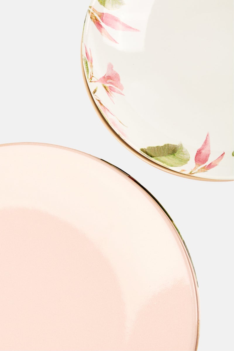 Maser 8 Pcs Ossia Exotic Tearose Breakfast Set, Multicolor - Image 3