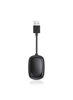 2-in-1 Smart Car Box, Wireless Carplay & Android Auto Adapter, Convert Factory Wired to Wireless Dongle Cars for iPhone & Android, Plug & Play, 5GHz WiFi & Bluetooth 5.0, for iOS 10+ & Android 11+