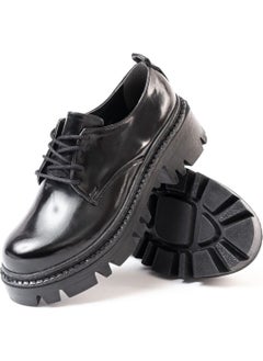 868-754 Black Patent Leather Laced Daily High-Sole Loafer Shoes - pzsku/Z3754761032FBE42156C1Z/45/_/1730571754/b20824ac-eb48-4f83-90dd-d608ac808338