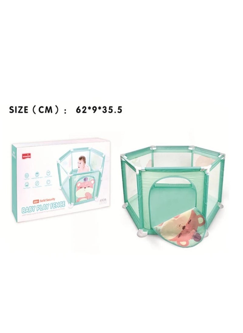 VIVAKIDS - Baby Play Fence - Image 1