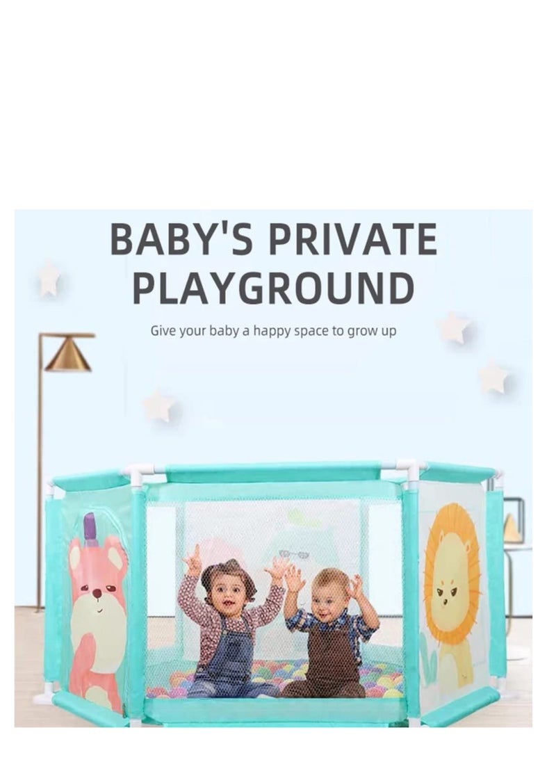 VIVAKIDS - Baby Play Fence - Image 1