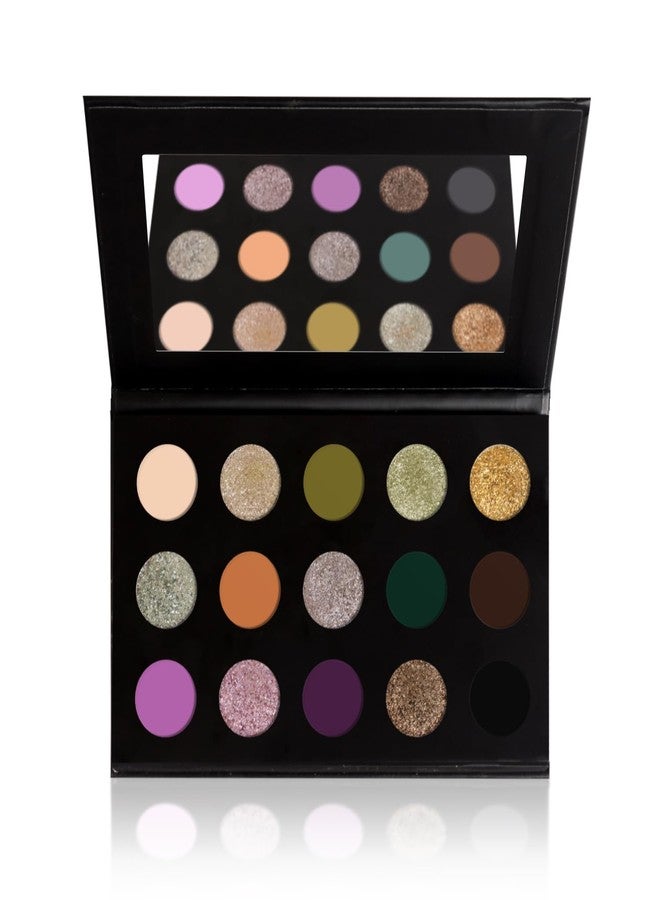 SZDYM 15 color eyeshadow palette,super multi-chrome vegan eye shadow,High pigment matte+Shine duochrome+Metallic shades,Cruelty- Free Makeup Pallet,No Flaking,Super Smooth - Image 5