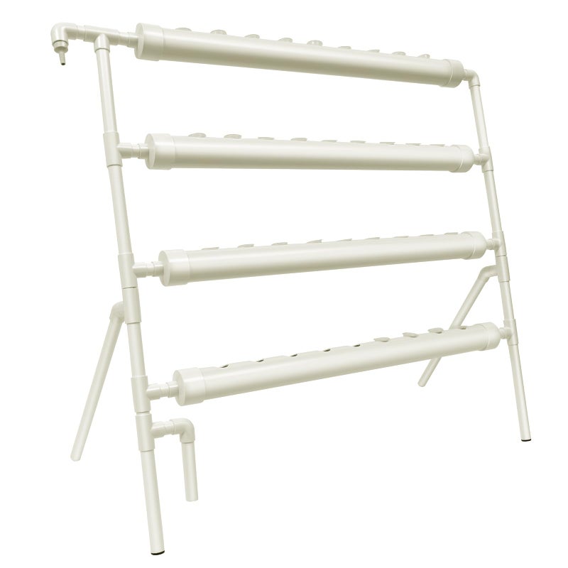 Meridian KumuJ Hydroponic Grow Kit, 36 Plant Spaces, 4-Layer Earthless System - CT - Image 1