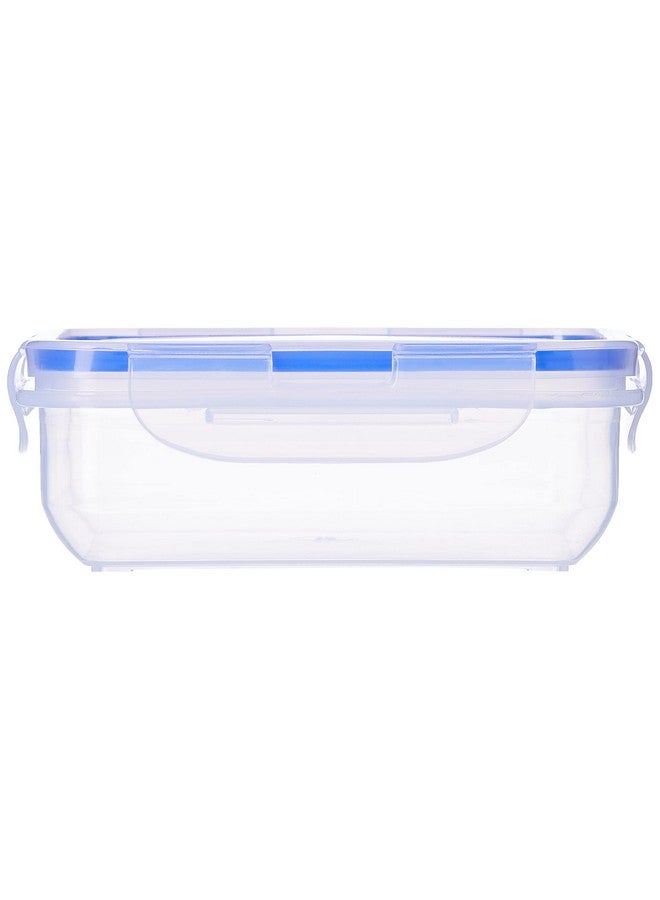 Aristo Lock & Fresh 201 Plastic Storage Container For Storing snacks, multipurpose use - 770 ML, Transparent Clear, medium (LOCK&FRESH201) (15.5x 15.5 x 6cm) - Image 2