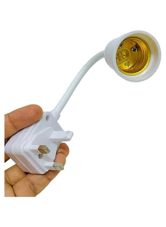 The Bros Lamp Holder Screw Kind Socket Flexible Easy To Move Any Direction E27 With ON/Off Switch (1 Pcs) - Image 2