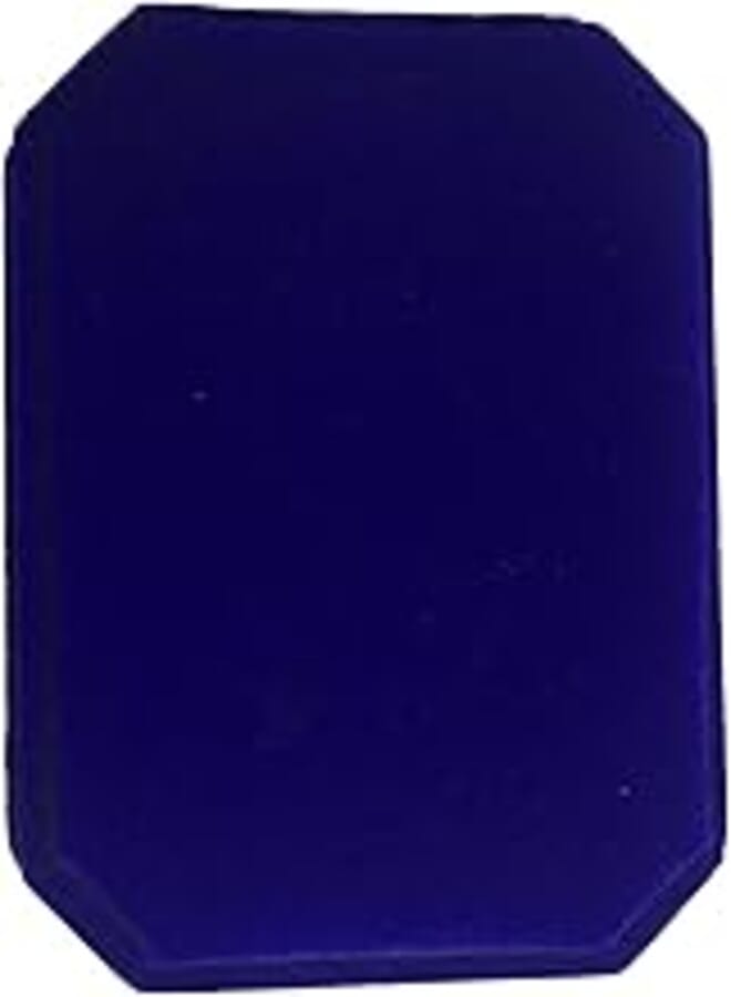 Jewelry box - Plush cloth - Blue