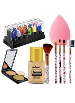 adbeni Love Forever Essential Make Up Combo Pack Of 5 ; Party & Casual Go Out Glowing And Vibrant Finish For Fairer Tone  - Image 3