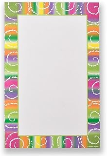 Gartner Studios Fiesta Border Stationery Print-At-Home Invitation Kit,White,5.5-x-8.5-Inch,70496 - Image 1