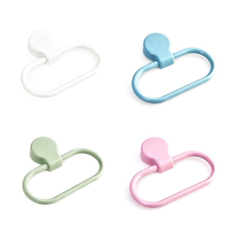 2pcs Towel Holder No Dilling Self-adhesive Towel Rack Towel Holder for Kitchen Bathroom ( ) - Image 1