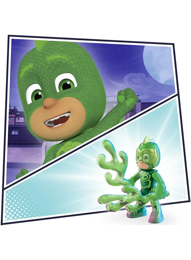 بي جيه ماسكس مجموعة شخصيات أبطال الليل، لعبة ما قبل المدرسة، 6 شخصيات حركة و11 ملحقًا للأطفال من سن 3 سنوات فما فوق - Image 5