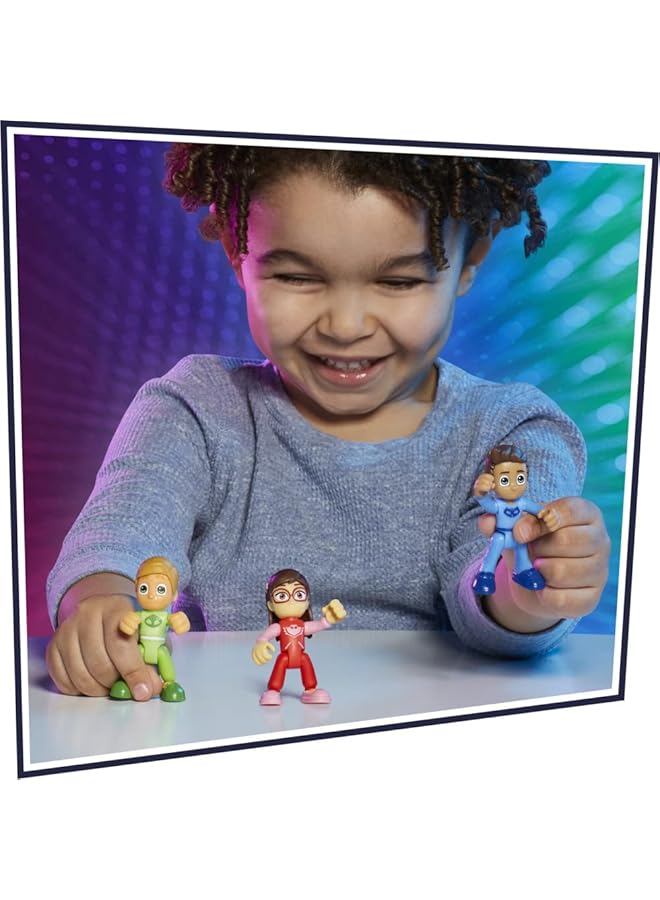 بي جيه ماسكس مجموعة شخصيات أبطال الليل، لعبة ما قبل المدرسة، 6 شخصيات حركة و11 ملحقًا للأطفال من سن 3 سنوات فما فوق - Image 4