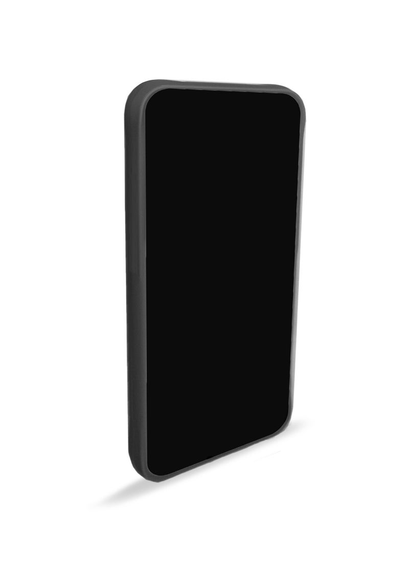 CHAPPELINE - Leather Silicone Soft Shockproof Premium Camera Protection Case Cover For Samsung Galaxy A05s Black - Image 1