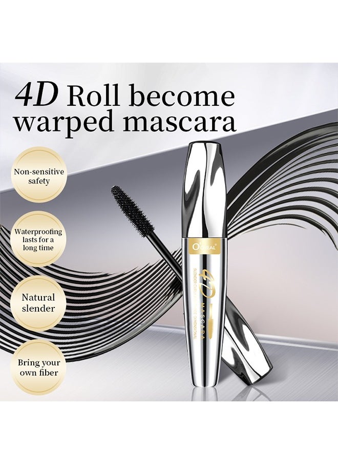OCHEAL 4D Mascare Slender Curly And Three Dlmensional,Watreproof Flex Mascara Extreme Black  - Image 2
