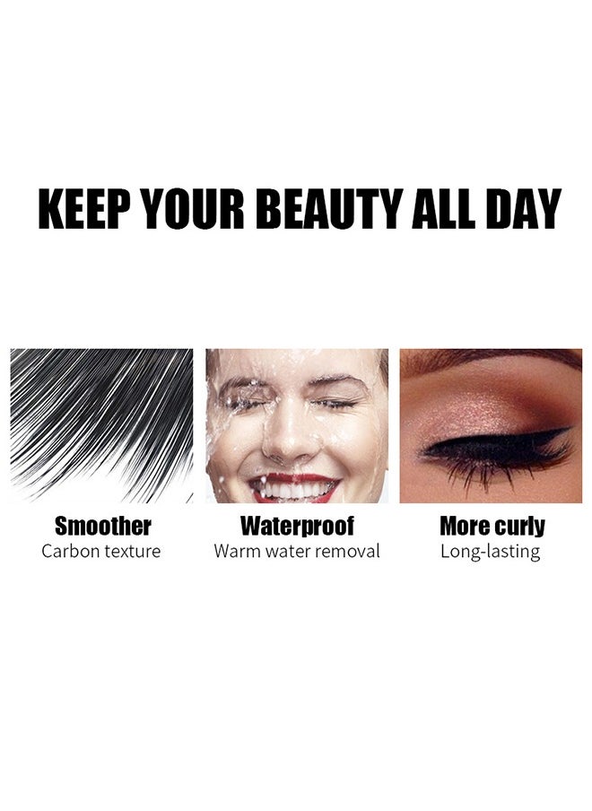 OCHEAL 4D Mascare Slender Curly And Three Dlmensional,Watreproof Flex Mascara Extreme Black  - Image 5