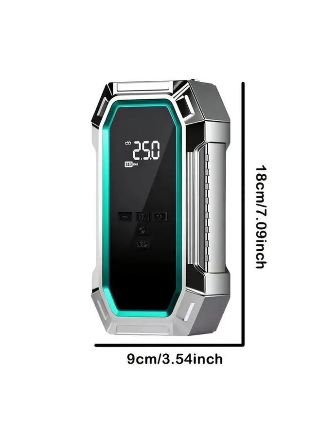 Multifunctional 10 In 1 Car Battery Jump Starter Kit With Air Compressor - Image 4