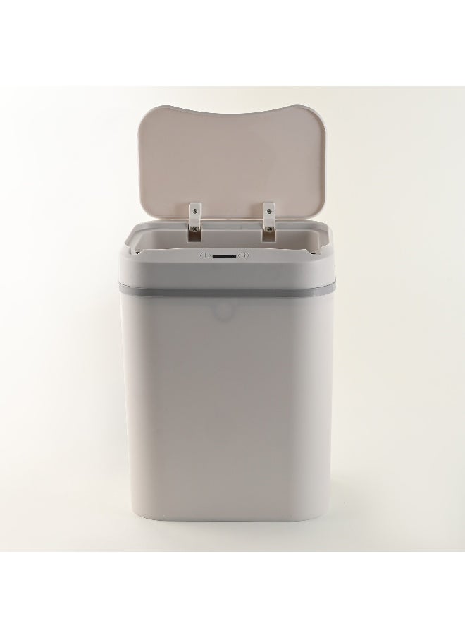 Homez 12L White Square Smart Sensor Trash Can  - Image 1