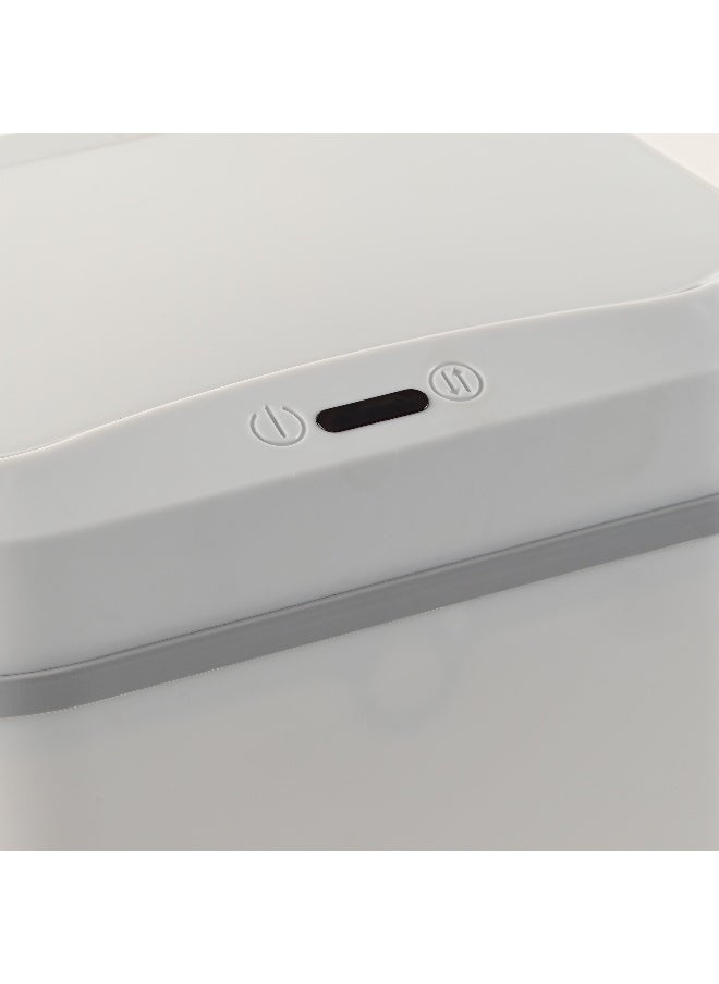 Homez 12L White Square Smart Sensor Trash Can  - Image 3