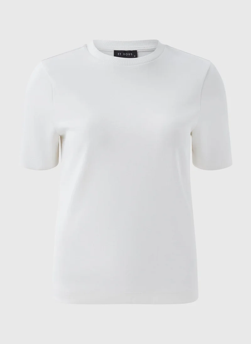 Matalan Et Vous Ivory T-Shirt
