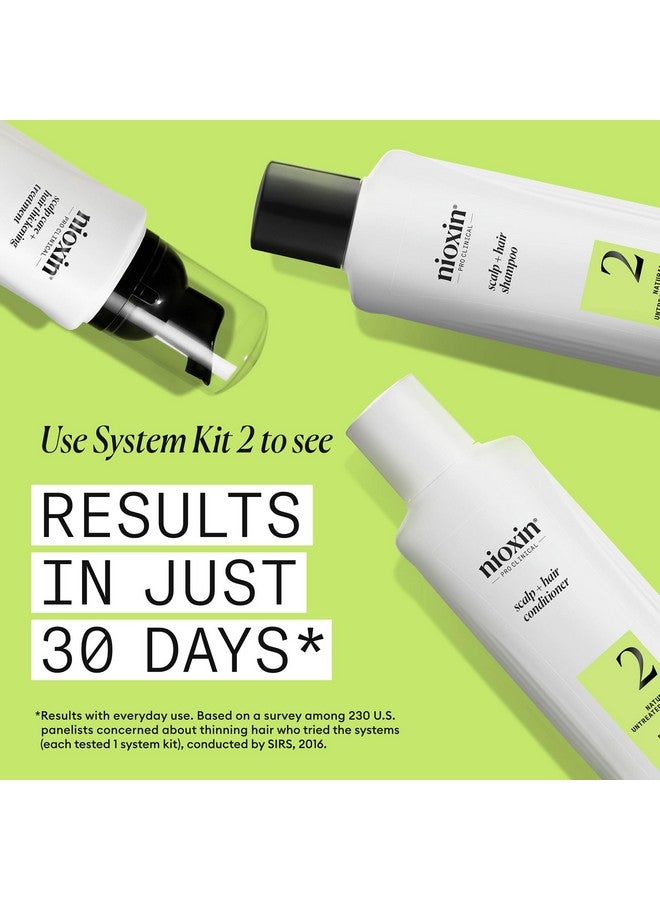 Nioxin Scalp + Hair Thickening System 2 Leave on Treatment, For Natural Hair with Progressed Thinning, 6.8 oz (Packaging May Vary) - Image 5