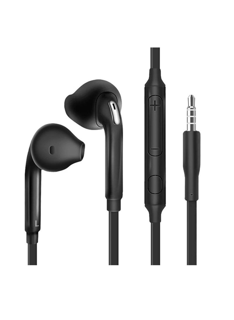 ASD ASD-72EP Flute In-Ear Wired Earphones with Deep Bass and Mic – Noise Isolating, Lightweight Design - White  - Image 1
