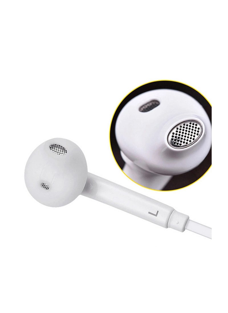ASD ASD-72EP Flute In-Ear Wired Earphones with Deep Bass and Mic – Noise Isolating, Lightweight Design - White  - Image 5