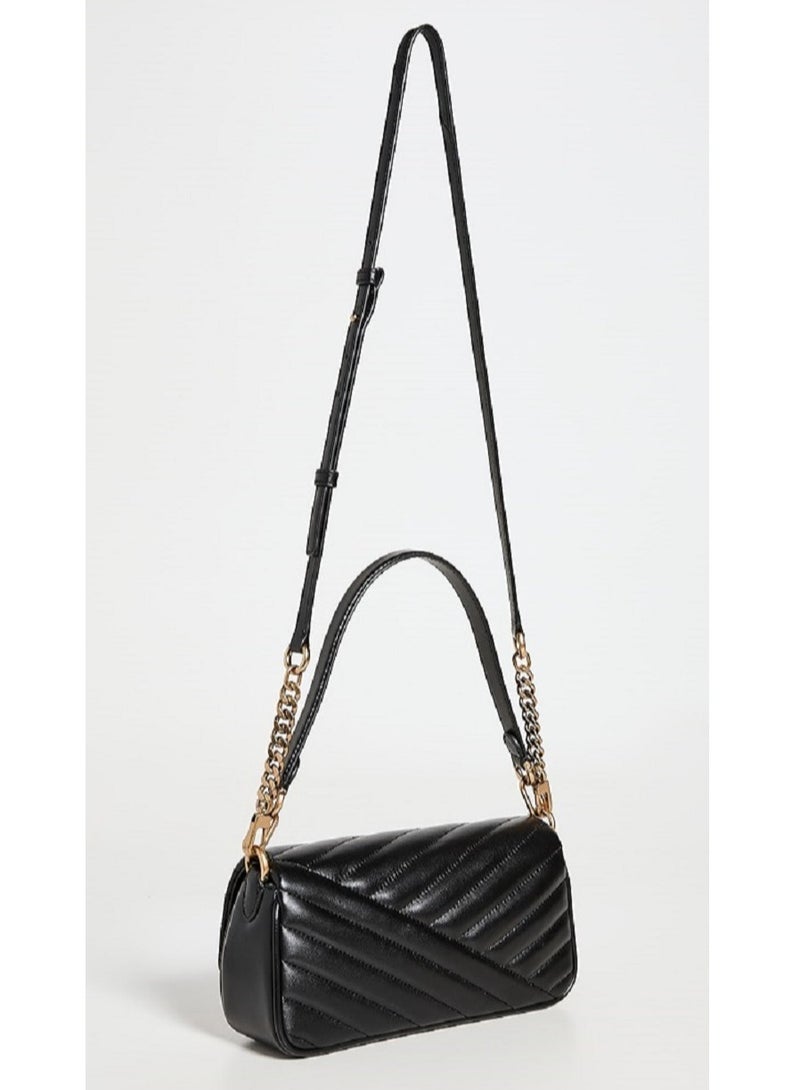 Burch Tory  Kira Chevron Small Flap Shoulder Bag - Image 4