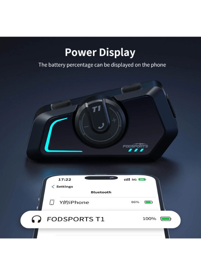 FODSPORTS T1 BLUETOOTH HEADSET - Image 2