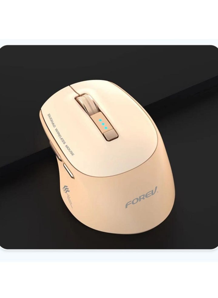 FV-985 Rechargeable Dual Mode Bluetooth / 2.4G Wireless Mouse - Silent Click - 4 Buttons - Power indicator & Saving On / Off Button - 1600 DPI - Lightweight Ergonomic Design For Gaming Office Business - pzsku/Z3755CDA8571FDF09A693Z/45/_/1735428428/c33fa2fa-8676-48d5-a008-bd602d3250f5