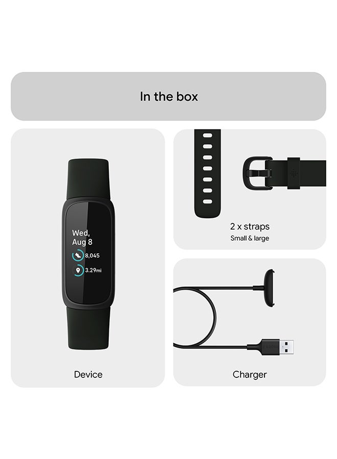 Fitbit Inspire 3 Activity Tracker with 6-months Premium Membership Included, up to 10 days battery life and Daily Readiness Score Midnight Zen - Image 4