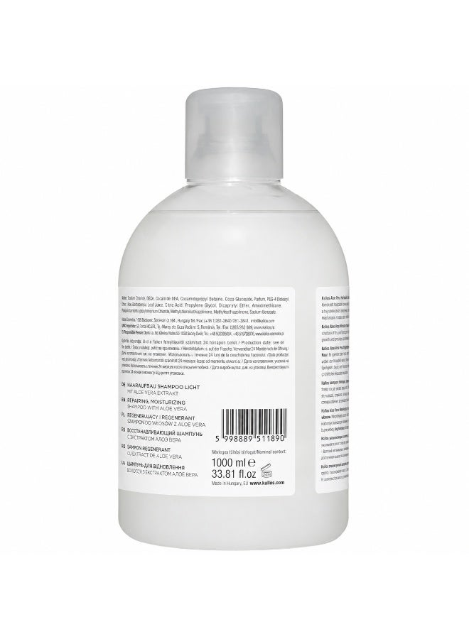 Kallos Aloe Shampoo with a aloe vera extract 1000 ml – Hydrating Shampoo for Healthy Looking Hair - Image 2