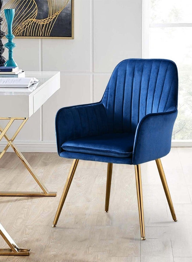 Taimi Chair With A Modern And Comfortable Design For The Living Room And Office Room In Blue Color - Image 2