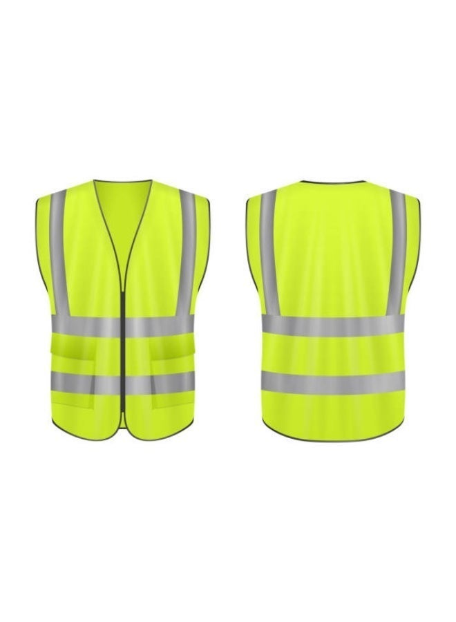 فكسر سترة أمان عاكسة عالية الوضوح - طقم من 5 قطع، للجنسين (مقاسات M، L، XL، 2XL) - Image 2