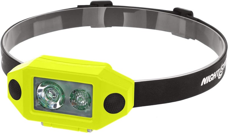 Bayco مصباح الرأس Nightstick XPP5460GX الآمن intrinsically منخفض البروفايل ثنائي الضوء 3 AAA أخضر UL913 ATEX متعدد الألوان - Image 1