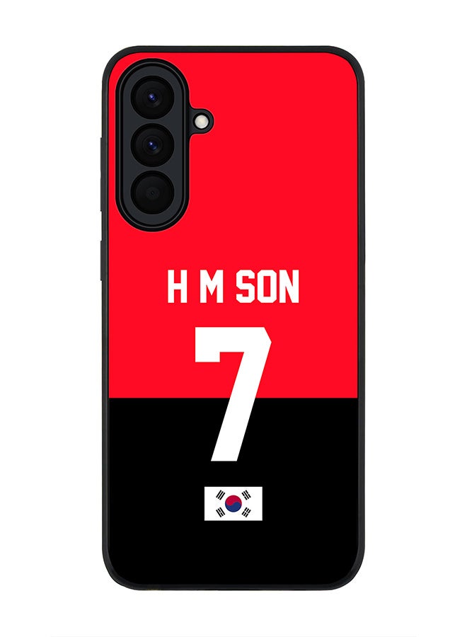 Stylizedd For Samsung Galaxy A57 Case,Slim fit Camera Protection, Shockproof Thin Phone cover  - Football - South Korea - H M Son - Image 1