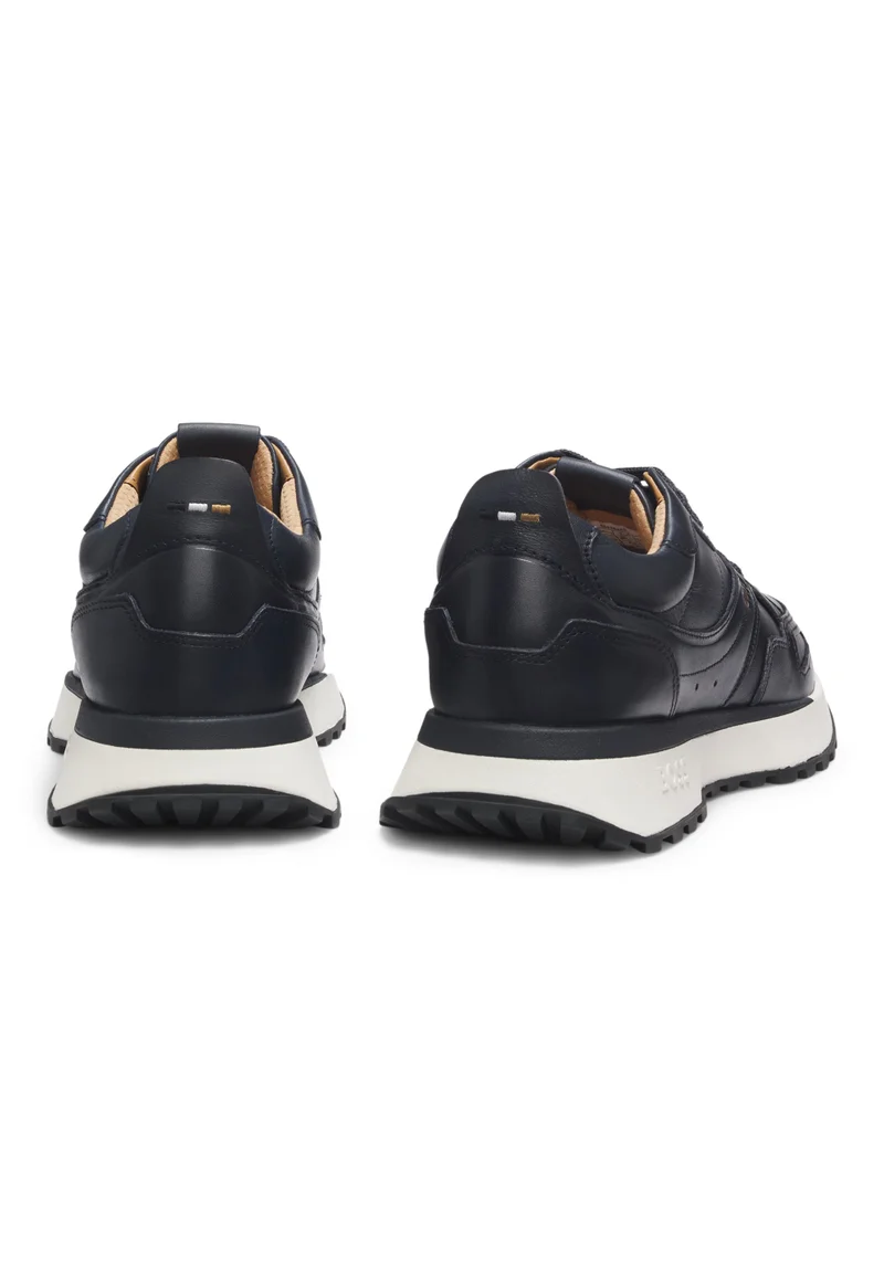 BOSS Trainers in burnished leather