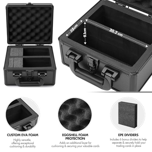 FunGuys TopLoader Storage Box - Holds 400+ Trading Cards, One Touch Card Holder - Image 5