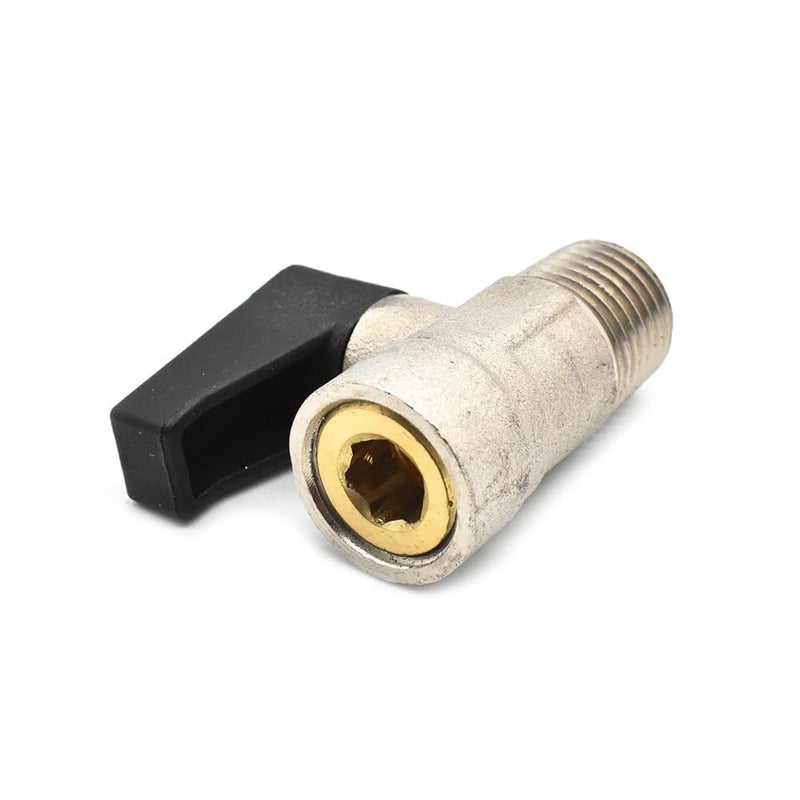 Interstate Pneumatics VP40 1/4" MPT Mini Drain Valve for Air Compressors - Image 3