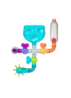 Nuby Nuby Wacky Waterworks Pipes Bath Toy with Interactive Features for Cognitive Development  - Image 4