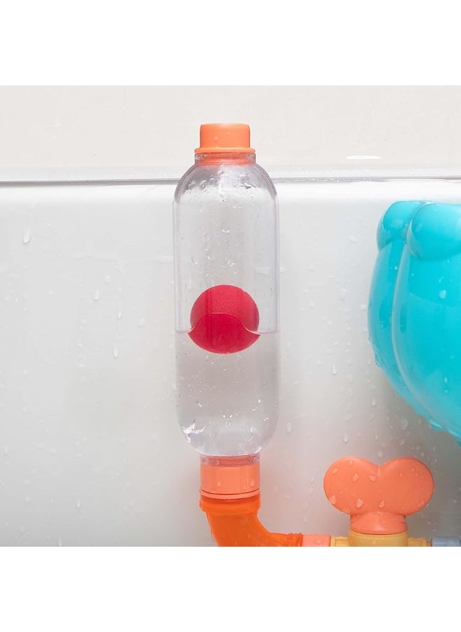Nuby Nuby Wacky Waterworks Pipes Bath Toy with Interactive Features for Cognitive Development  - Image 3