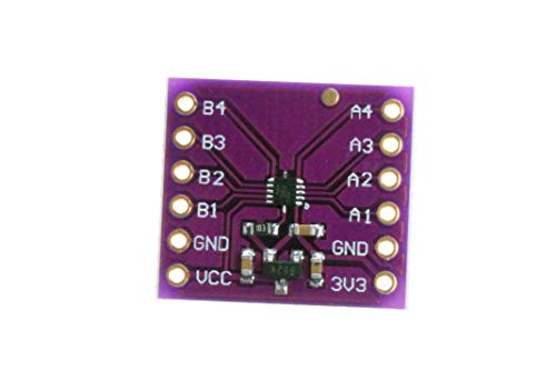 NOYITO TXB0104 4-Bit Bidirectional Voltage-Level Translator with Automatic Direction Sensing and 15-kV ESD Protection (Pack of 2) - Image 3