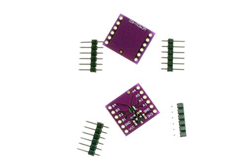 NOYITO TXB0104 4-Bit Bidirectional Voltage-Level Translator with Automatic Direction Sensing and 15-kV ESD Protection (Pack of 2) - Image 2