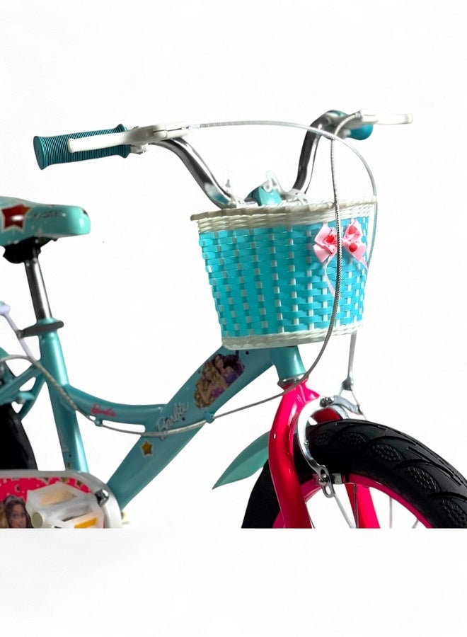 فلاش دراجة اطفال بناتي من فلاش لون تركواز - مقاس 12 من 3 سنوات ل 5 سنوات - الوكيل الرسمية في مصر المنتج GTG TOYS - Image 4