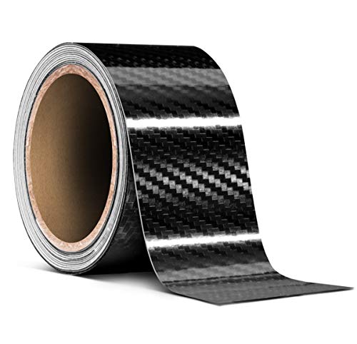 VViViD Vinyl Detailing Wrap Tape 2 Inch x 20ft DIY Roll Epoxy Carbon Black - Image 1