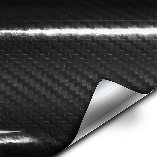 VViViD Vinyl Detailing Wrap Tape 2 Inch x 20ft DIY Roll Epoxy Carbon Black - Image 3