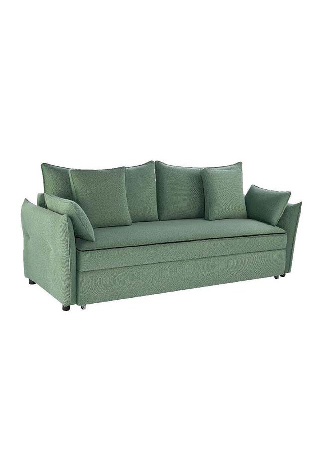 Danube Home Zaden 3 Seater Fabric Sofabed Modern Design Three Seat Sofas Comfortable Living Room Furniture L 220 x W 86 x H 92 cm Green - pzsku/Z3756E99006288DB800B8Z/45/_/1712919681/f434e635-8e6e-4d5f-ad3b-c73de6e803e6